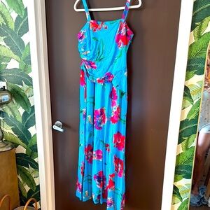 TAYLOR Vibrant Floral Maxi Dress sz 8 nwot’s